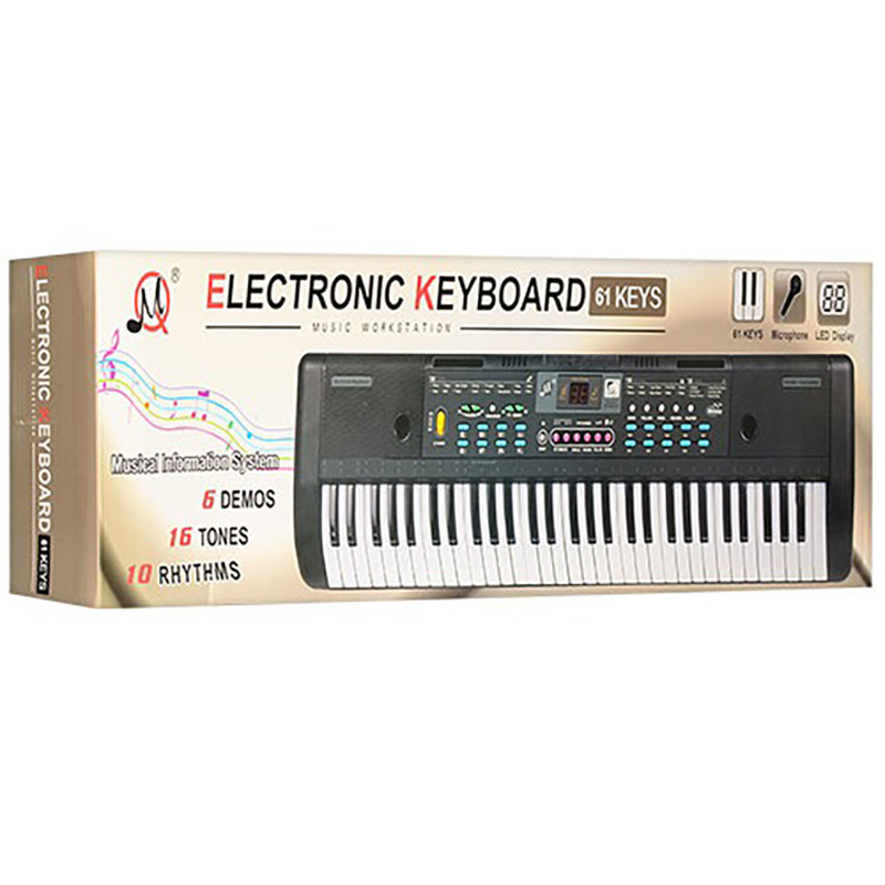 Синтезатор MQ6112, 61 клавиша, МР3, 6 тонов