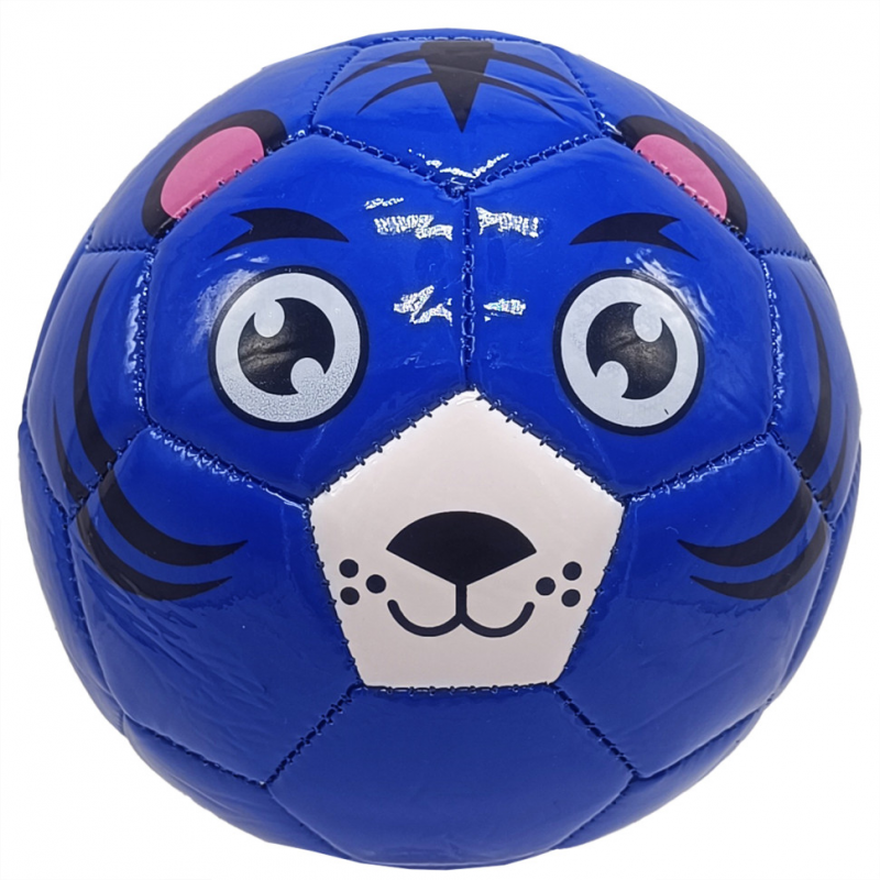 УЦЕНКА!!! Мяч футбольный детский "Тигруля" Bambi 2024F(Blue)-UC размер № 2, диаметр 14 см