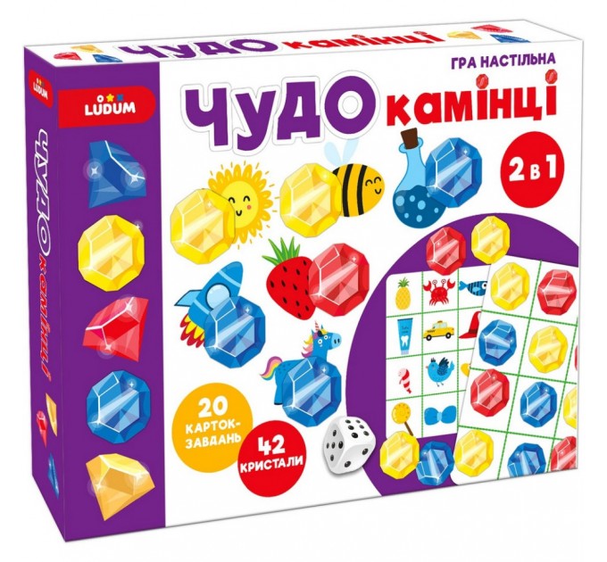 Игра настольная "ЧУДО-камушки" ME5032-12