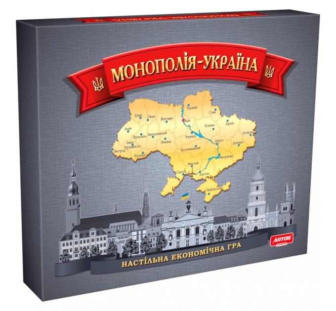 Настольная игра "Монополия Украина" 0734ATS на укр. языке