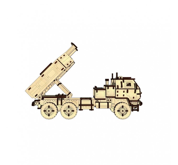 Деревянный конструктор "HIMARS" Pazly UPZ-004 272 деталей