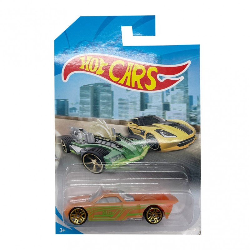 Машинка игровая металлическая Hot cars 324-98-7 меняет цвет, масштаб 1:64