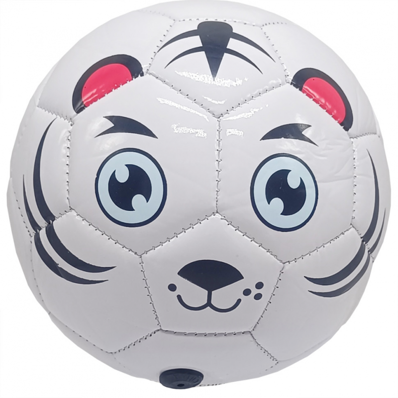 УЦЕНКА!!! Мяч футбольный детский "Тигруля" Bambi 2024F(White)-UC размер № 2, диаметр 14 см