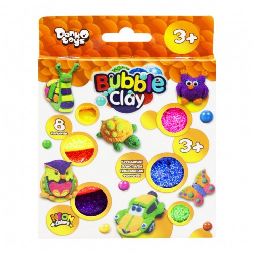 Набор для творчества "Bubble Clay" BBC-04-01U, 8 цветов