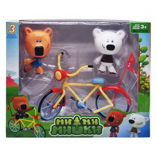 Игровой набор Ми-ми-мишки на велосипеде 171052, 2 фигурки