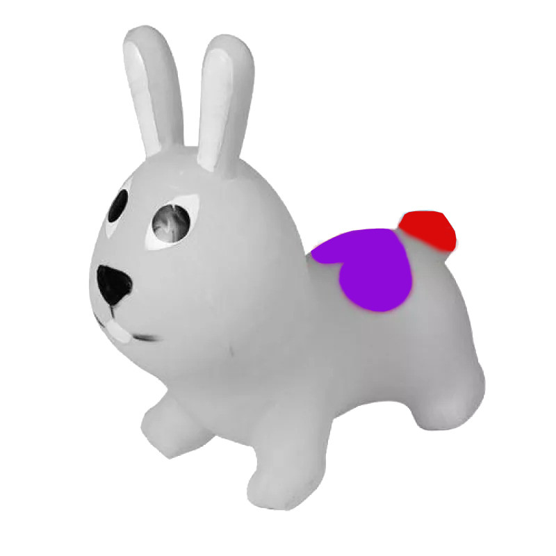 Детский прыгун кролик BT-RJ-0068 резиновый