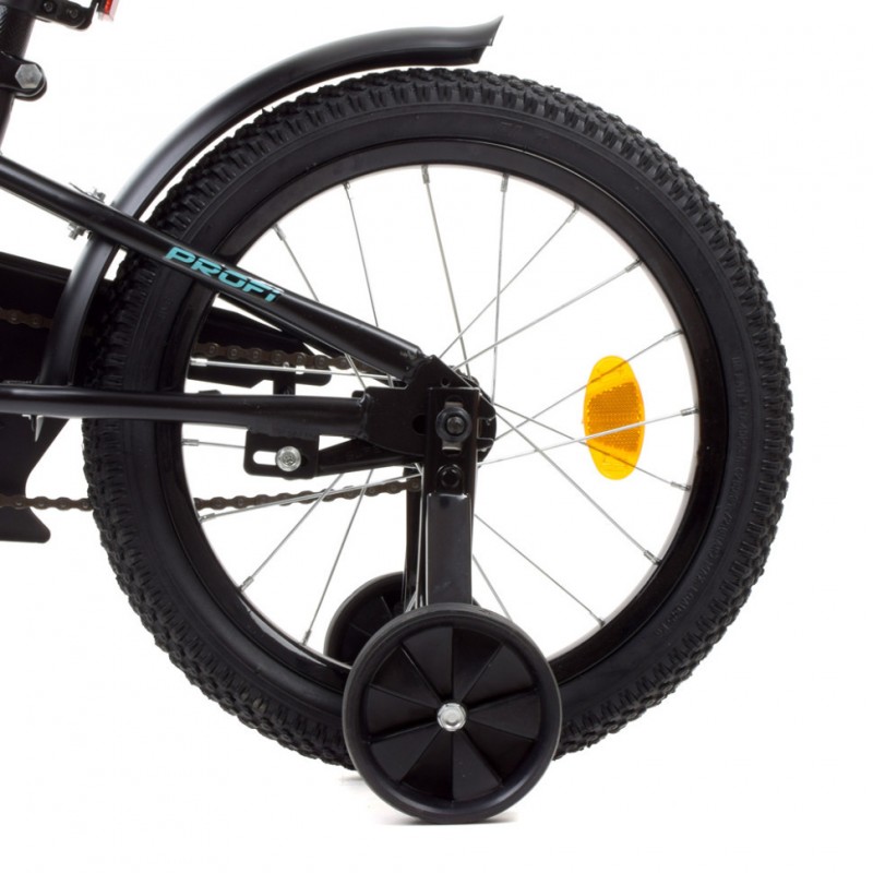 Велосипед детский PROF1 Y16224-1 16 дюймов, черный