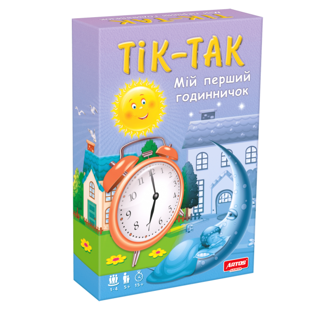 Детская развивающая игра "Тик-Так" 0819 первые часы