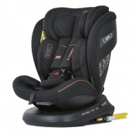 Автокресло I-CON ME 1117 Black Striped, группа 0+/1-2-3, isofix, поворот 360