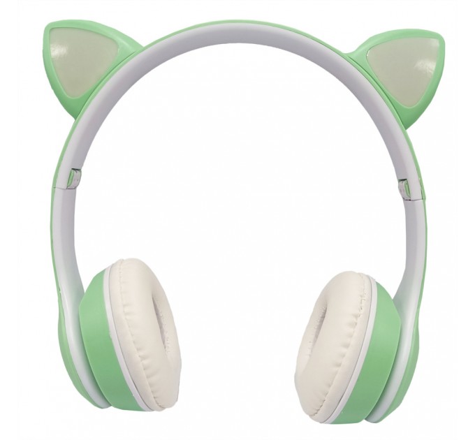 Детские наушники с кошачьими ушками VIV-23M(Green)