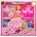 Детская кукла с нарядами "Queen Sweet" 313K44(PInk) с аксессуарами