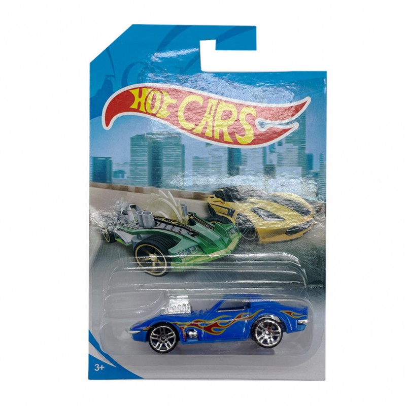 Машинка игровая металлическая Hot cars 888-28-4 масштаб 1:64