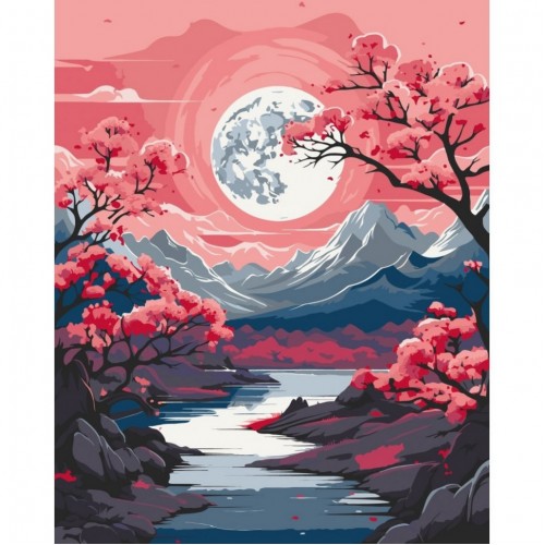 Картина по номерам "Японская красота" 11035-AC 40x50 см