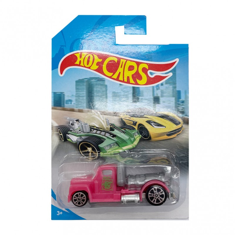 Машинка игровая металлическая Hot cars 324-98-8 меняет цвет, масштаб 1:64