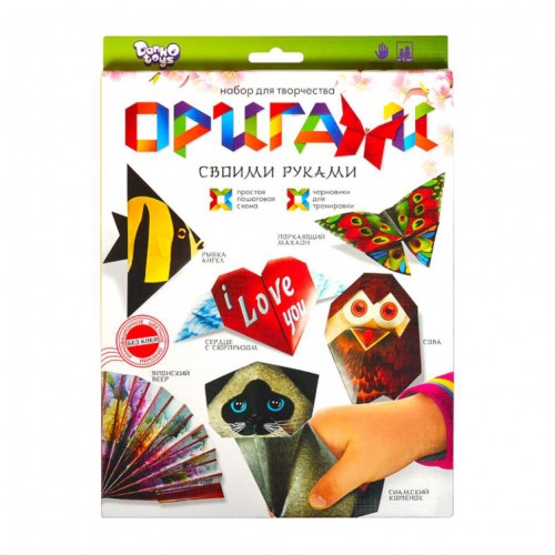 Набор для творчества "Оригами" Ор-01-01…05, 6 фигурок