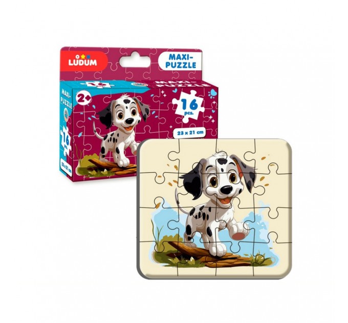 Пазл детский Maxi-Puzzle Песик 2 ME5032-07, 16 элементов