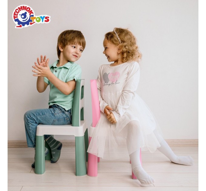 Детский стул "Kids Chair" 0181TXK зеленый, до 75 кг