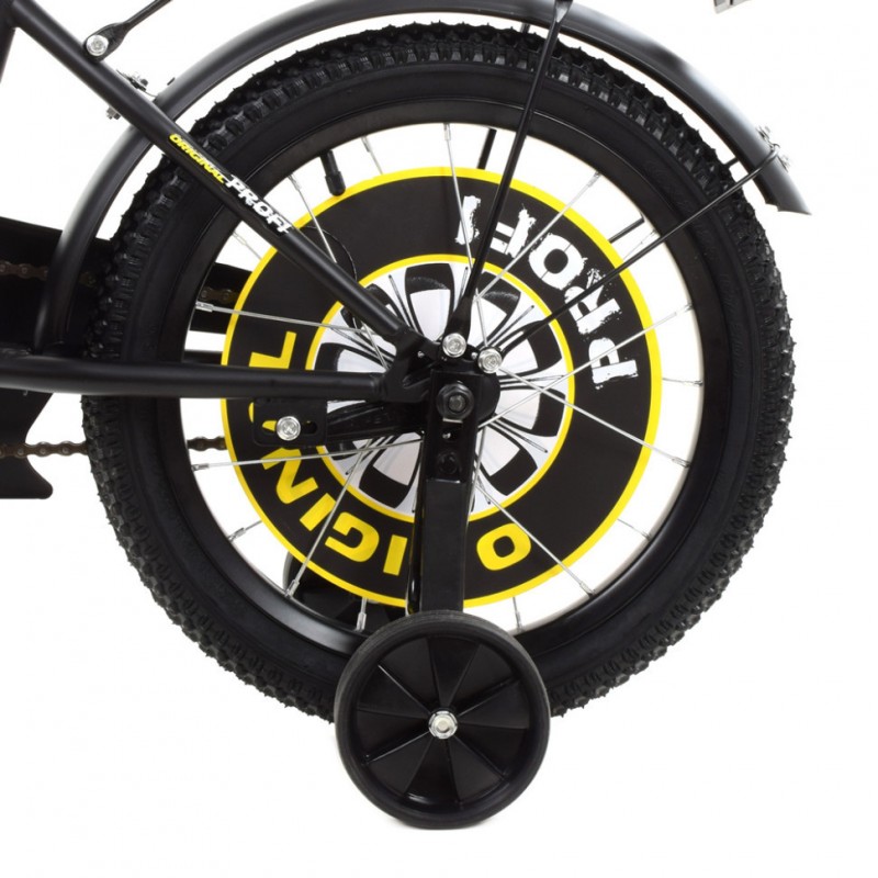 Велосипед детский PROF1 Y1643-1 16 дюймов, черный