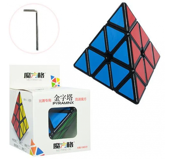 Головоломка пирамидка Pyraminx black 394-12-UC