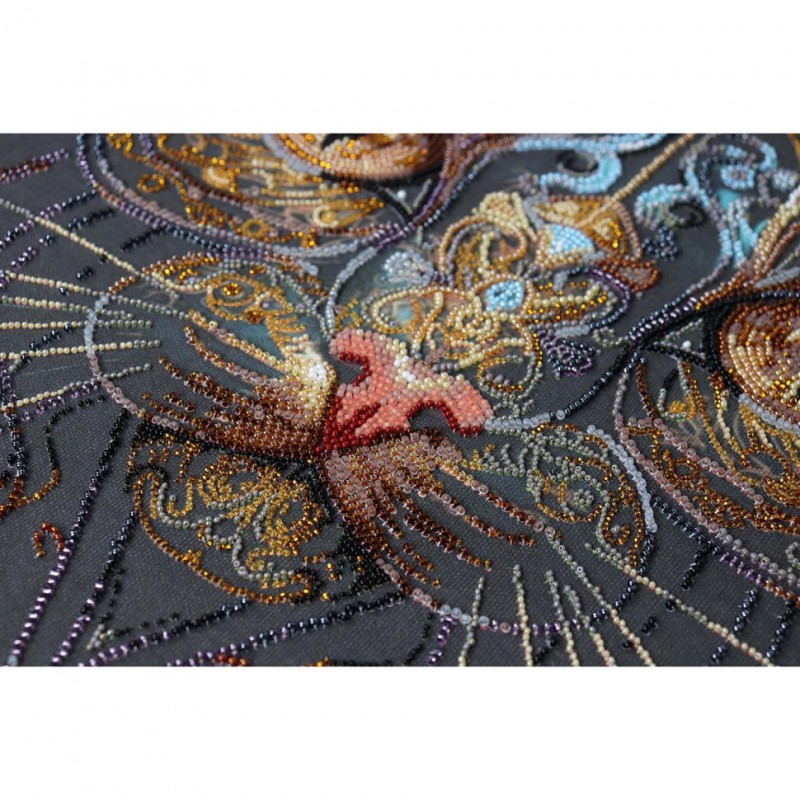 Набор для вышивки бисером "Взгляд колдуньи" AB-900 43х30 см