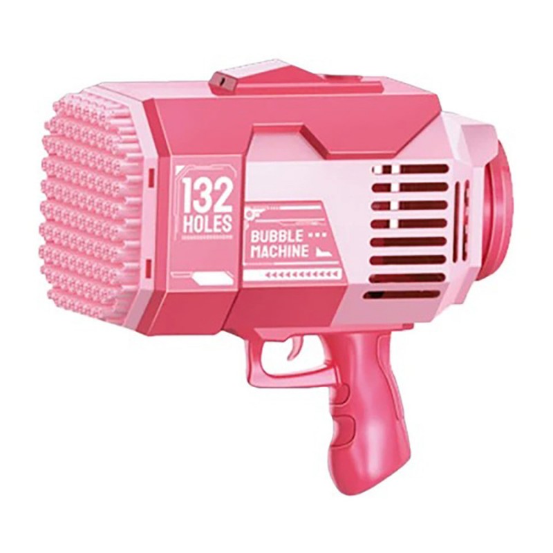 Генератор мыльных пузырей Пулемет КВ1141-Pink на аккумуляторе