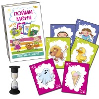 Детская настольная игра "Пойми меня" MKZ0801, от 3-х лет