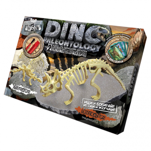 Игровой набор для проведения раскопок DP-01 DINO PALEONTOLOGY в коробке