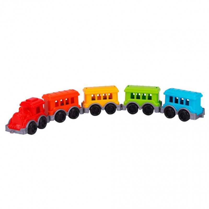Детский игровой набор "Поезд Мини" 9116TXK 1 поезд, 4 вагончика