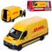 Автомодель автобус металл "Mercedes-Benz Sprinter DHL Edition" KT5429W 1:48 Инерционный