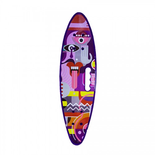 Скейт с ручкой "Пенни борд" Bambi SC180409 колеса PU со светом, 59 см