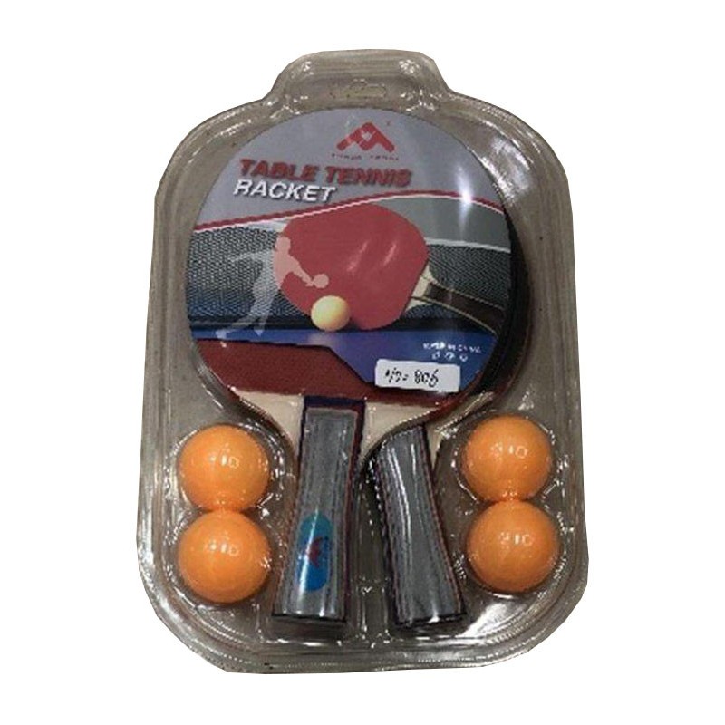 Набор для настольного тенниса TT2255, 2 ракетки, 4 мячика