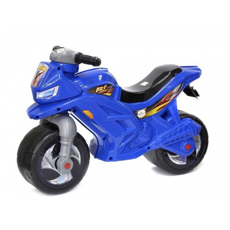 Детский беговел мотоцикл музыкальный 501B Синий