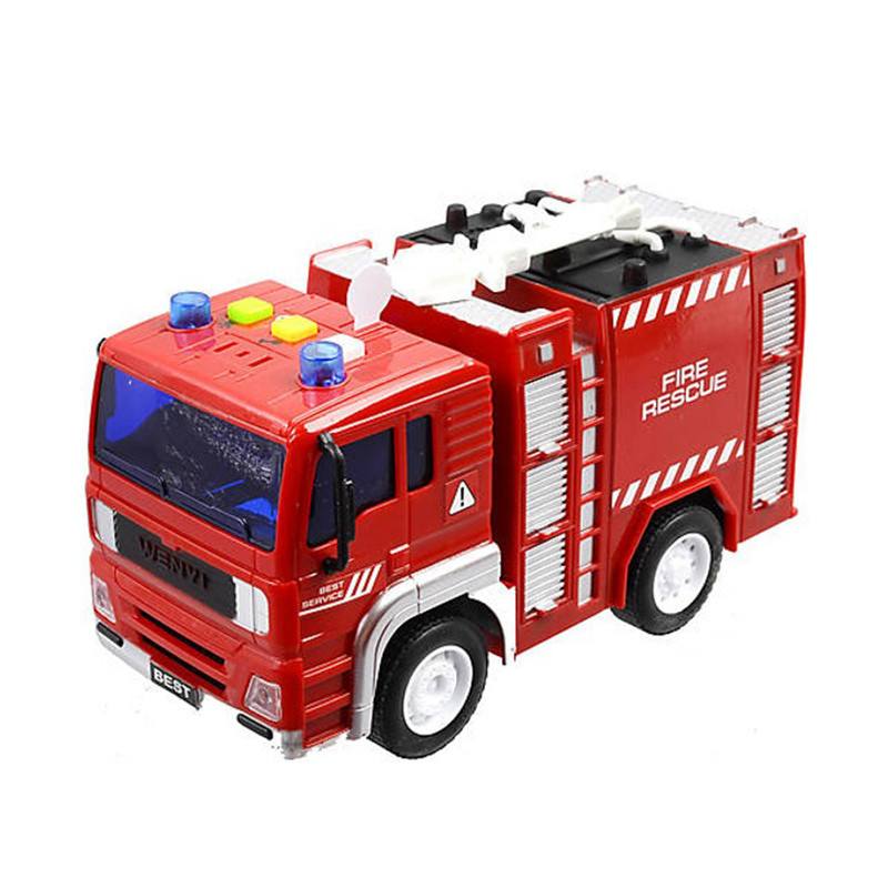 Машина детская "Пожарная спецтехника" AP9902ABC-1 со светом и звуком