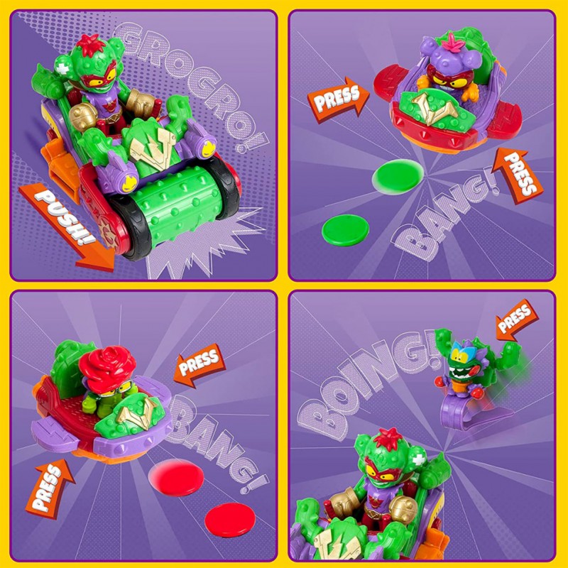 Игровой набор Спайк-роллер Кактус SuperThings PSTSP514IN00 «Kazoom Kids» S1
