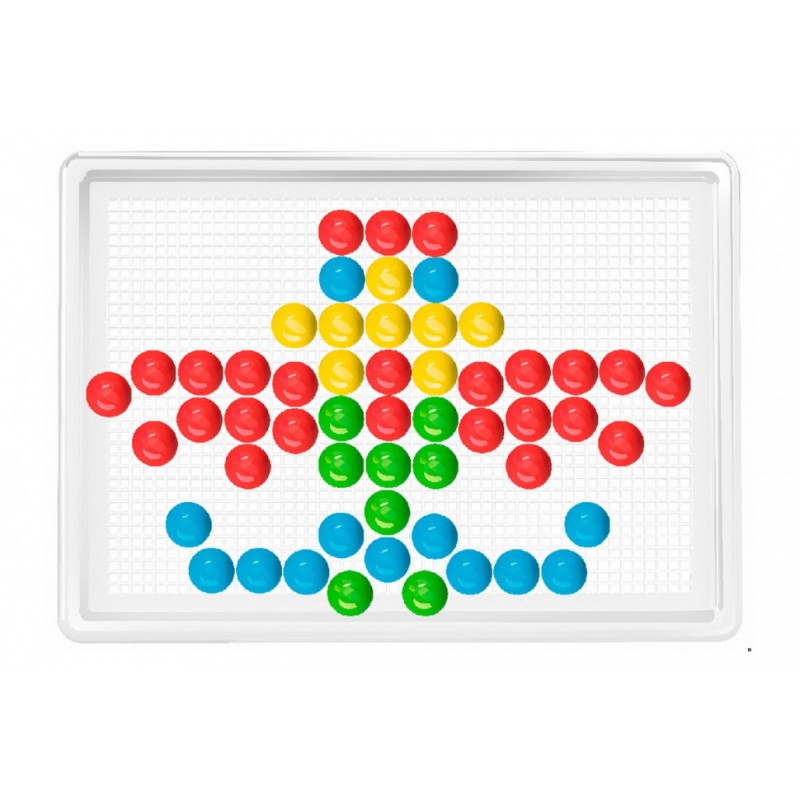 Детская развивающая мозаика 3381TXK, 140 фишек