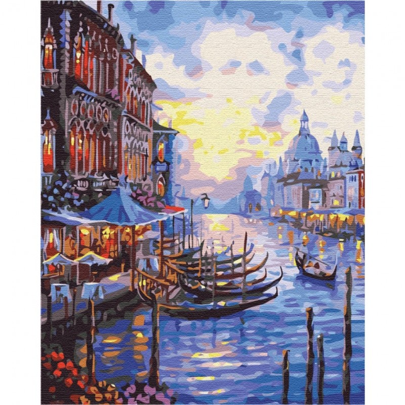 Картина по номерам "Прекрасная Венеция" BS7191 Brushme 40х50 см