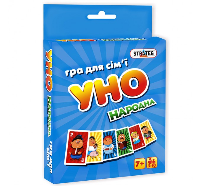 Настольная игра "Уно народная" 7014 (укр.)