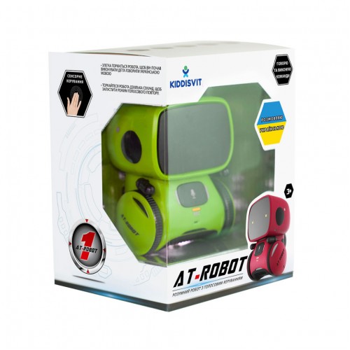 Интерактивный робот AT-Rоbot AT001-02-UKR с голосовым управлением
