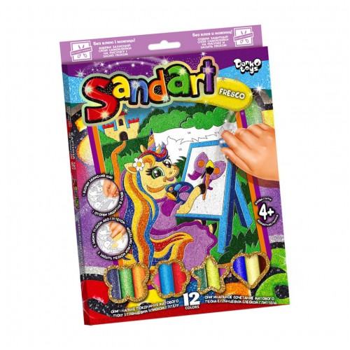 Набор для творчества "SandArt" SA-02-01…10 фреска из песка