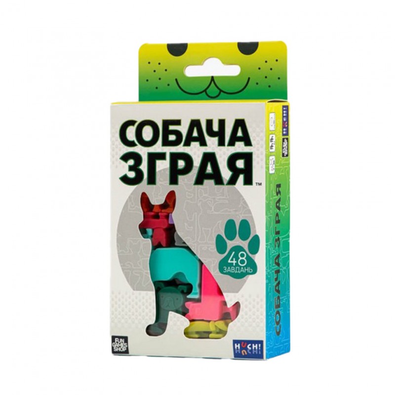 Детская игра головоломка "Собачья стая" FGS67 на украинском языке