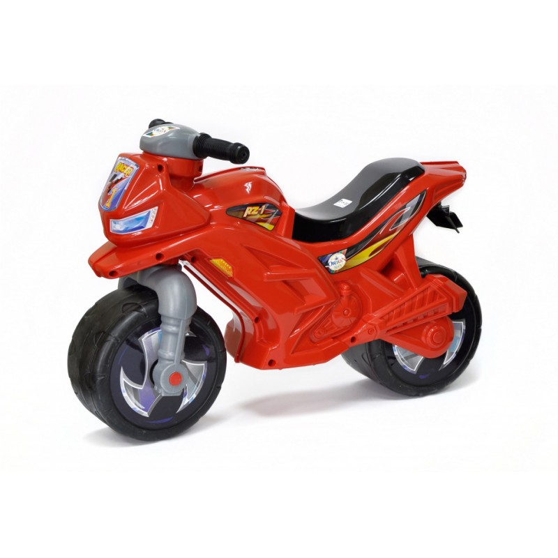 Детский беговел мотоцикл музыкальный 501R Красный