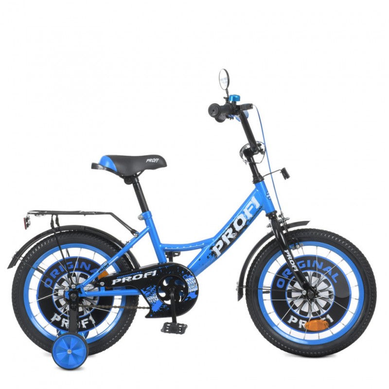 Велосипед детский PROF1 Y1644-1 16 дюймов, синий