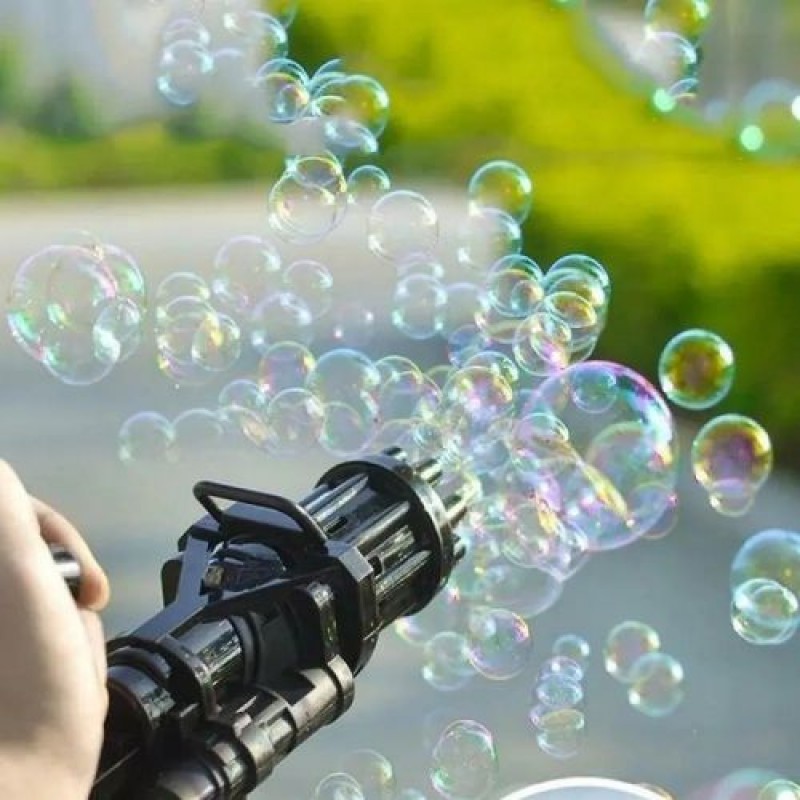 Пістолет з мильними бульбашками "Bubble blaster" Пластик Різнобарв'я (209343)