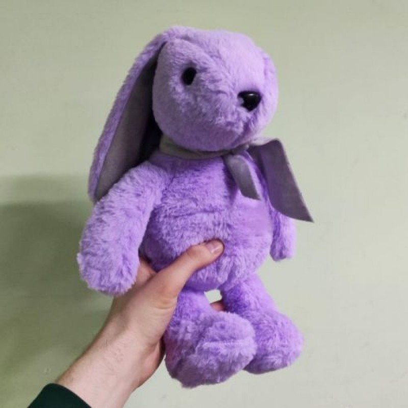 Мʼяка іграшка "Зайченя" (фіолетовий) Комбінований Фіолетовий (235580)