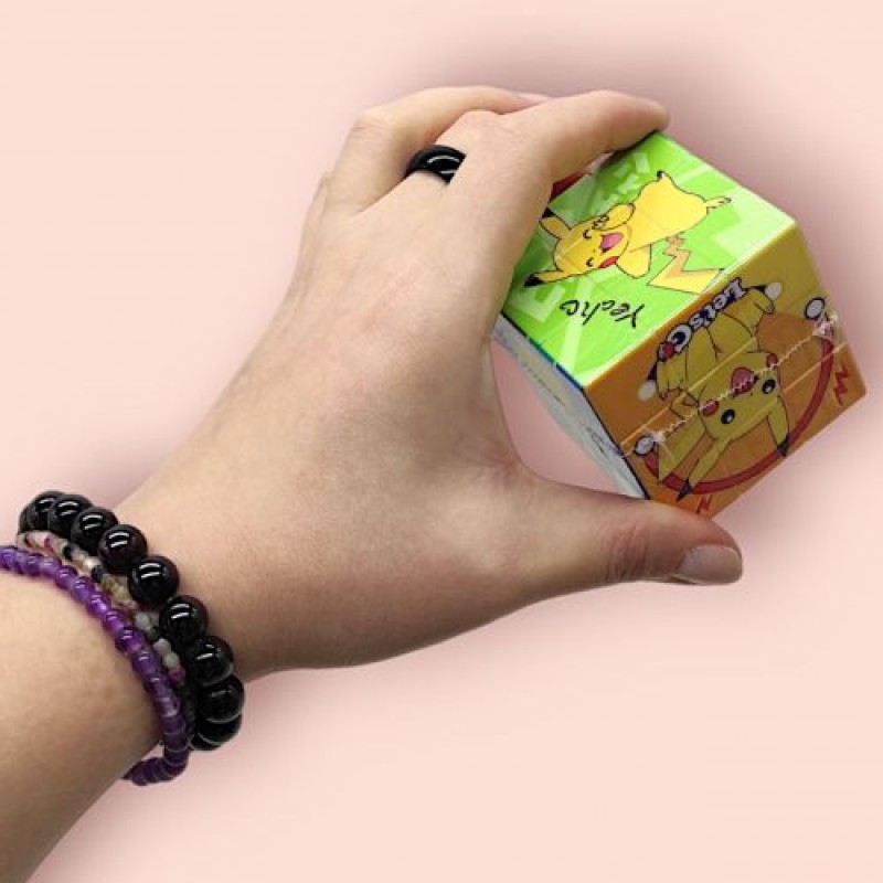 Головоломка "Кубик Рубіка: Покемон", 5,7 см Пластик Різнобарв'я (237762)