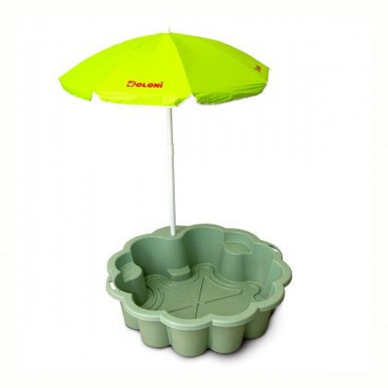 Пісочниця - басейн "Квітка" з парасолькою арт. 01235/03eco (242499)