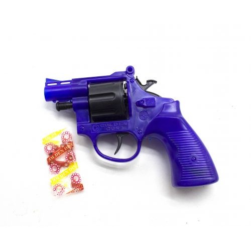 Револьвер з пістонами Пластик Синій (107959)