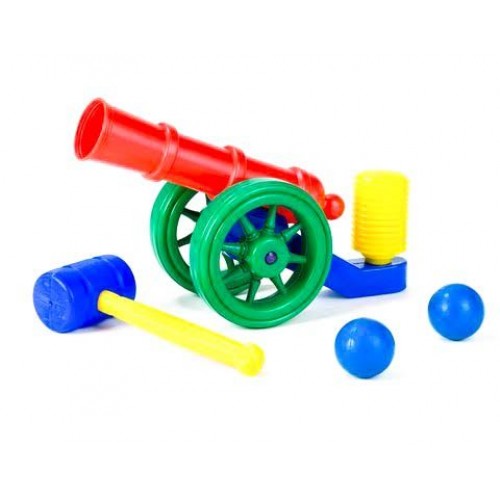 Іграшка Гармата Пластик Різнобарв'я (11061)