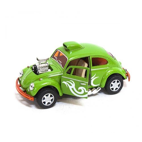 Машинка KINSMART "Volkswagen Beetle Custom-Dragracer" (зеленая) KT5405W