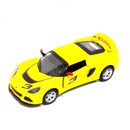 Машинка Lotus Exige S, 2012 (жовтий) Метал пластик Жовтий (122988)